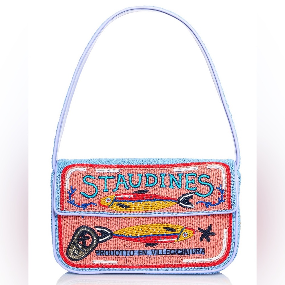 SOLD | Staud Tommy Pink Staudines Baguette